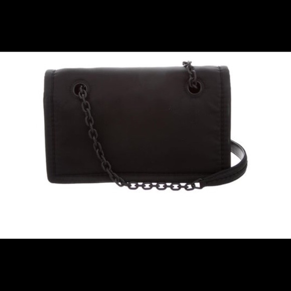 Excellent condition PRADA Black Nylon Crossbody Chain Bag used for 1 hour - Picture 4 of 8